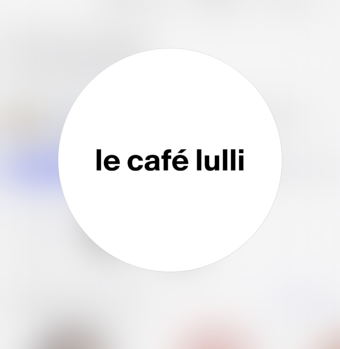 Logo Le Café Lulli